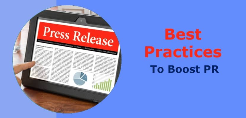 best practices to boost press release