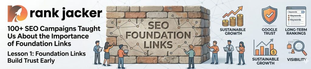 100+ seo campaigns taught us about the importance of foundation links
