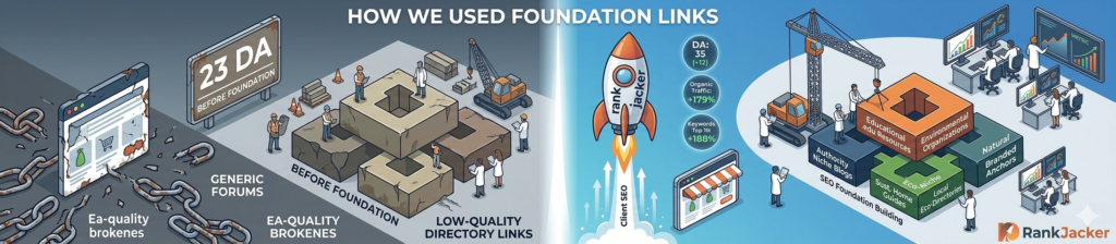 Case Study How We Used Foundation Links to Boost a Client’s SEO Rankings