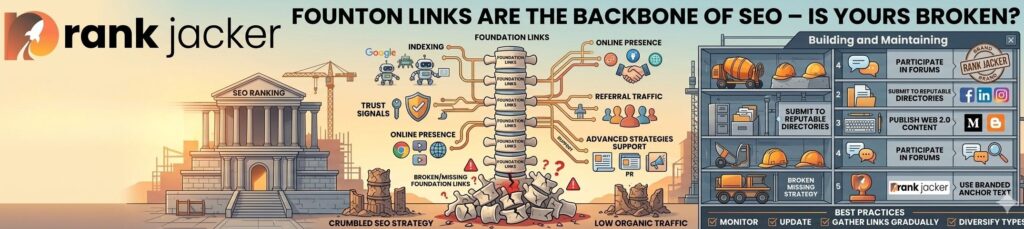 Foundation Links Are the Backbone of SEO – Is Yours Broken?