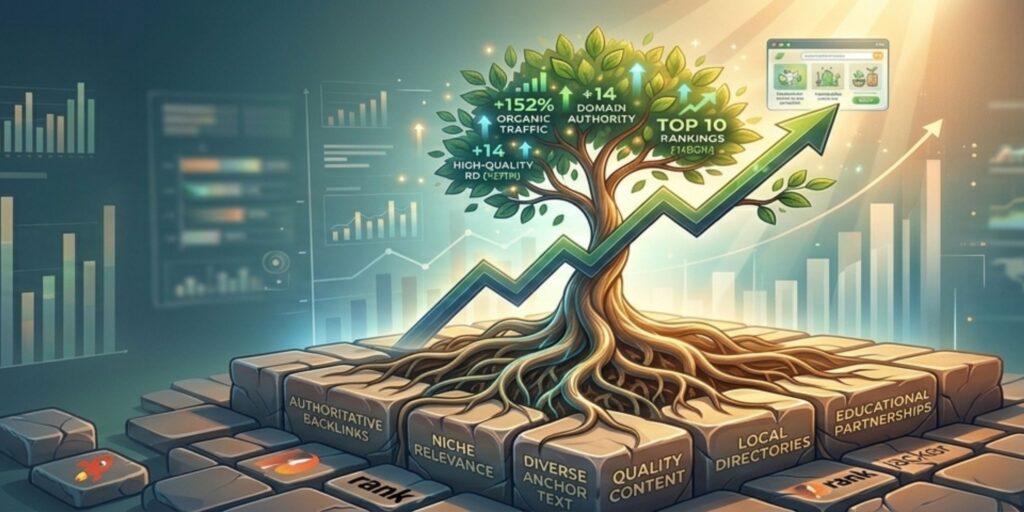 How a Well-Planned Foundation Link Strategy Increased Organic Traffic.