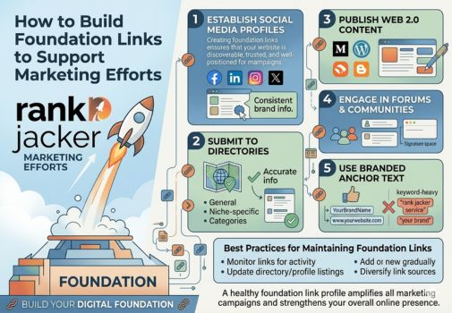 How to Build Foundation Links to Support Marketing Efforts 
