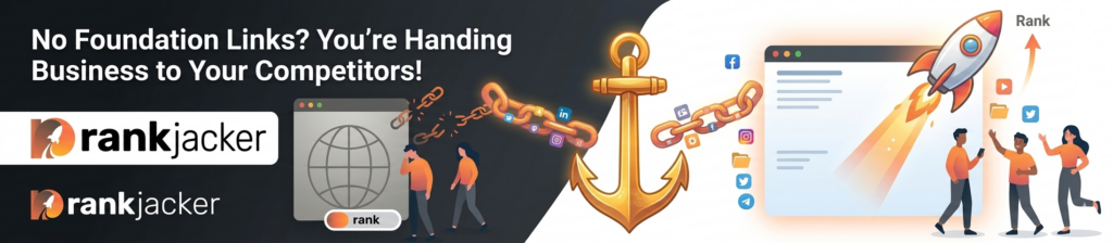 No Foundation Links You’re Handing Business to Your Competitors!