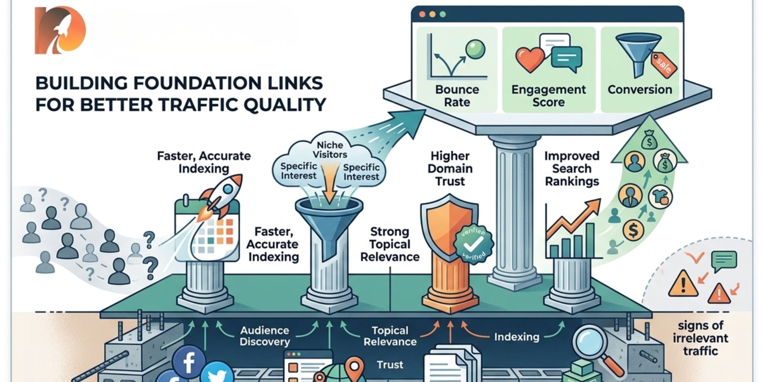 Want More Relevant Traffic? Foundation Links Are the Key! 