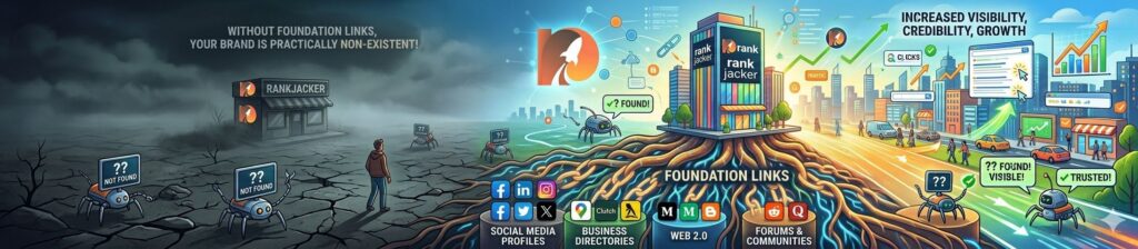 Without Foundation Links, Your Brand Is Practically Non-Existent